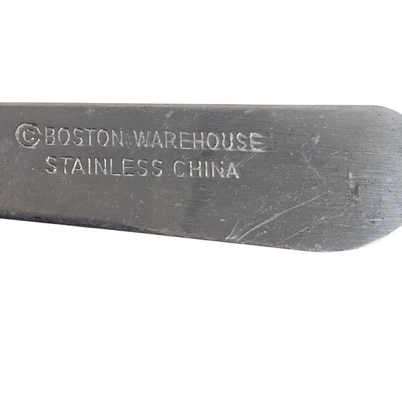 Christmas Spreader Knives Cake Server Santa Snowman Holiday Flatware Lot Charcut - Picture 6 of 12